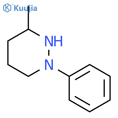 3-methyl-1-phenylhexahydropyridazine hydrochloride structure
