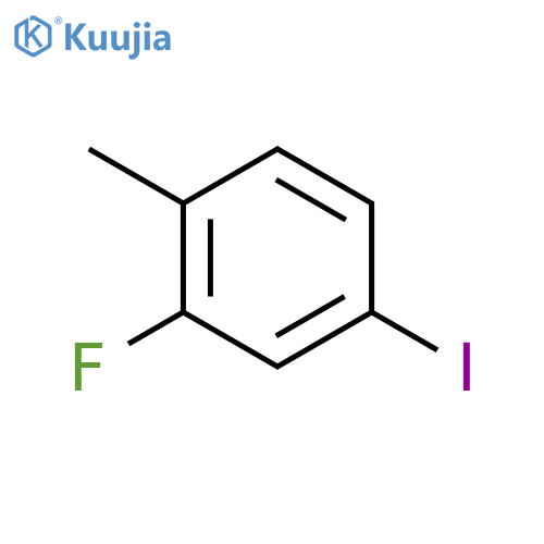 2-Fluoro-4-iodotoluene structure