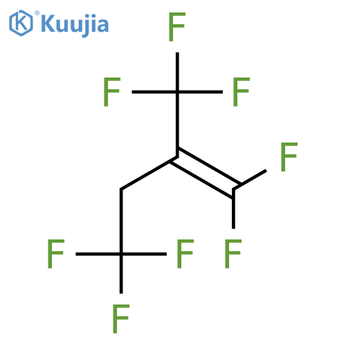1,1,4,4,4-Pentafluoro-2-(trifluoromethyl)-1-butene structure
