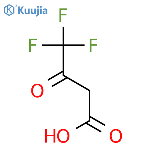 4,4,4-Trifluoro-3-oxobutanoic acid structure
