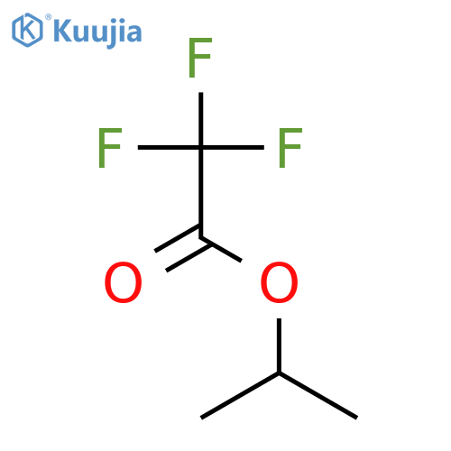 Isopropyl trifluoroacetate structure