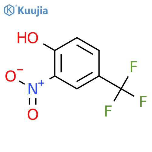 2-Nitro-4-(trifluoromethyl)phenol structure