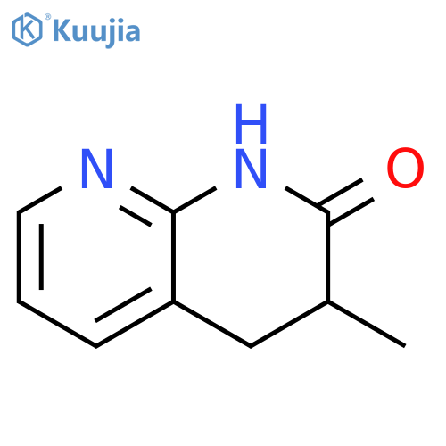 1,8-Naphthyridin-2(1H)-one, 3,4-dihydro-3-methyl- structure