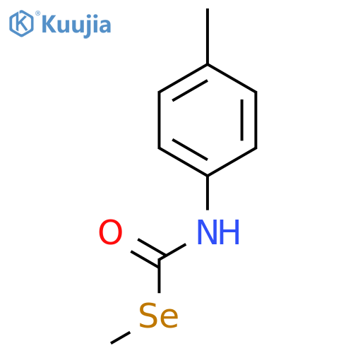 Carbamoselenoic acid, (4-methylphenyl)-, Se-methyl ester structure