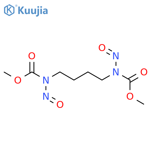 Carbamic acid,1,4-butanediylbis[nitroso-, dimethyl ester (9CI) structure