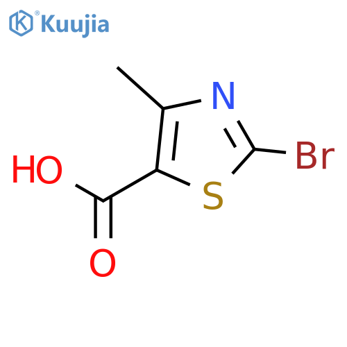 2-Bromo-4-methyl-5-thiazolecarboxylic Acid structure