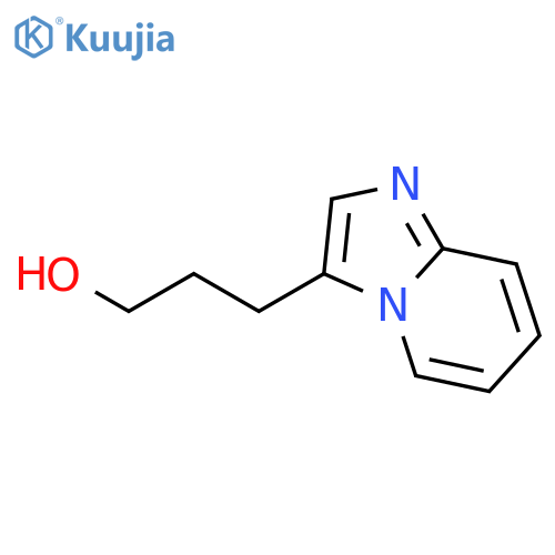 3-{imidazo1,2-apyridin-3-yl}propan-1-ol structure