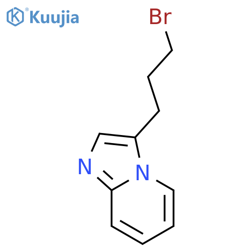 3-(3-bromopropyl)imidazo1,2-apyridine structure