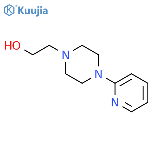 4-(2-Pyridinyl)-1-piperazineethanol structure
