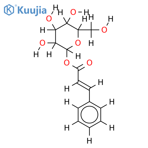 trans-Cinnamoyl b-D-glucosideDISCONTINUED SEE C456860 structure