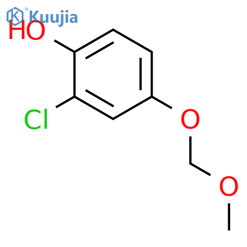 2-chloro-4-(methoxymethoxy)Phenol structure