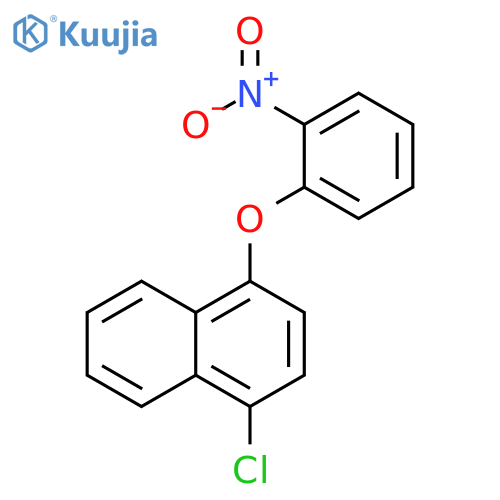 1-chloro-4-(2-nitrophenoxy)naphthalene structure