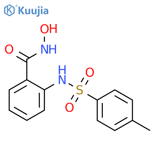 BENZAMIDE, N-HYDROXY-2-[[(4-METHYLPHENYL)SULFONYL]AMINO]- structure