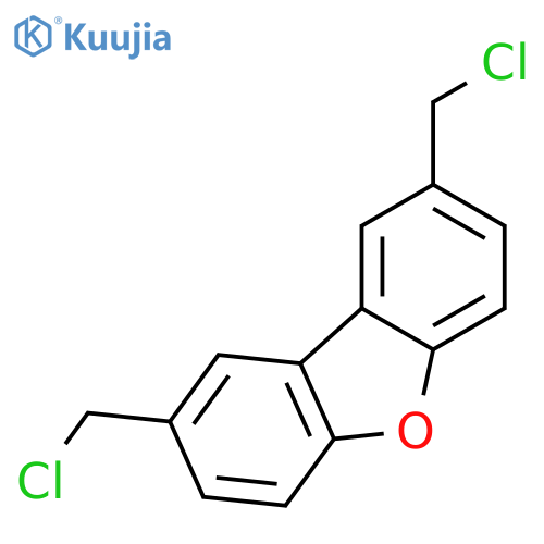 Dibenzofuran, 2,8-bis(chloromethyl)- structure