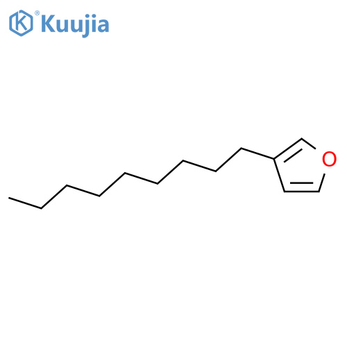 Furan, 3-nonyl- structure