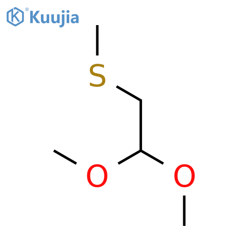 (Methylthio)acetaldehyde dimethyl acetal structure