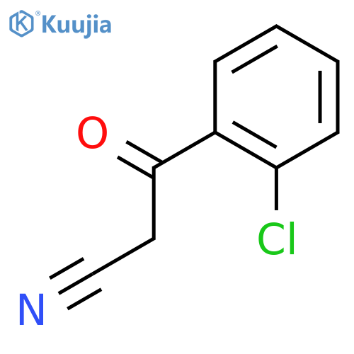 3-(2-Chlorophenyl)-3-oxopropanenitrile structure