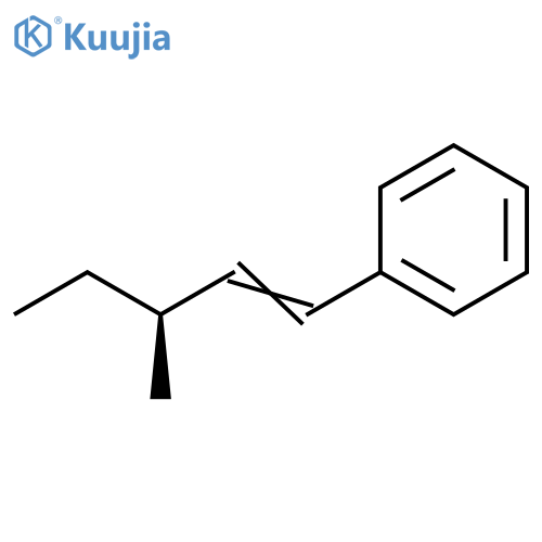 Benzene, (3-methyl-1-pentenyl)-, (S)- (9CI) structure