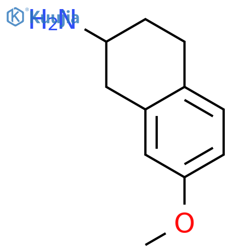7-Methoxy-1,2,3,4-tetrahydronaphthalen-2-amine structure