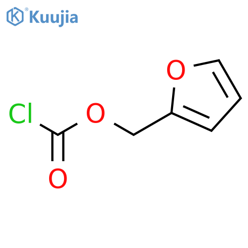 (furan-2-yl)methyl chloroformate structure