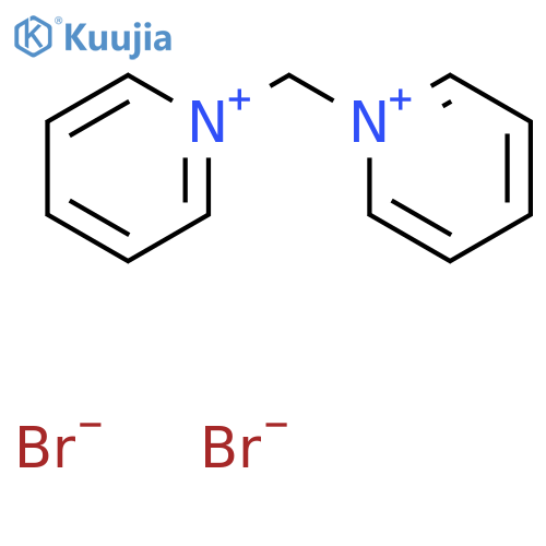 1,1'-Methylenedi(pyridin-1-ium) dibromide structure