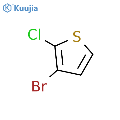 3-Bromo-2-chlorothiophene structure