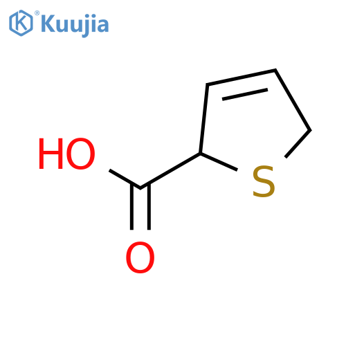 2,5-dihydrothiophene-2-carboxylic acid structure