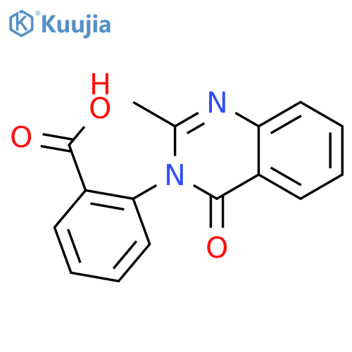 2-(2-Methyl-4-oxoquinazolin-3(4H)-yl)benzoic acid structure