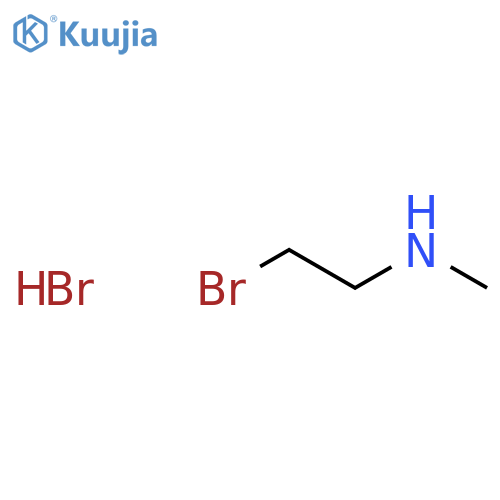 2-Bromo-N-methylethanamine hydrobromide structure