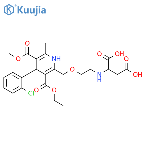 Amlodipine Maleate Adduct structure