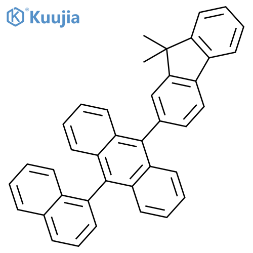 Anthracene, 9-(9,9-dimethyl-9H-fluoren-2-yl)-10-(1-naphthalenyl)- structure