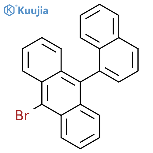 9-Bromo-10-(naphthalen-1-yl)anthracene structure