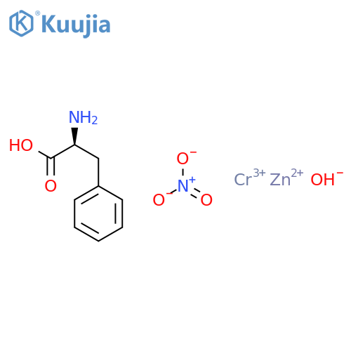 L-Phenylalanine, compd. with chromium zinc hydroxide nitrate structure