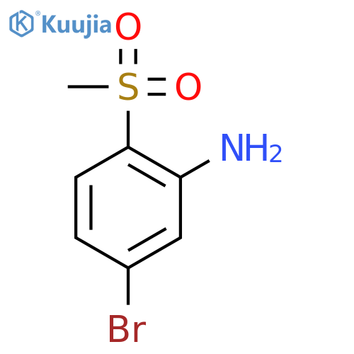5-Bromo-2-methanesulfonylaniline structure