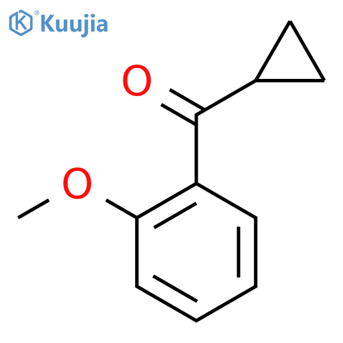 Cyclopropyl 2-methoxyphenyl ketone structure