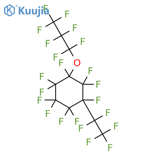 Cyclohexane,1,1,2,2,3,3,4,5,5,6-decafluoro-4-(1,1,2,2,3,3,3-heptafluoropropoxy)-6-(1,1,2,2,2-pentafluoroethyl)- structure