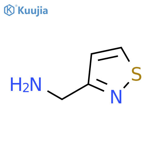 1,2-thiazol-3-ylmethanamine structure