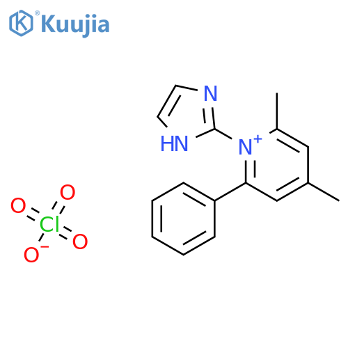 PYRIDINIUM, 1-(1H-IMIDAZOL-2-YL)-2,4-DIMETHYL-6-PHENYL-, PERCHLORATE structure