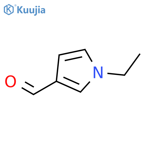 1-ethyl-1H-pyrrole-3-carbaldehyde structure