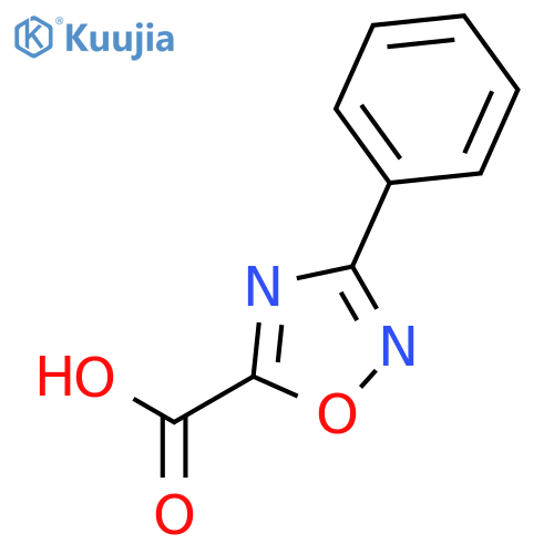 3-Phenyl-1,2,4-oxadiazole-5-carboxylic acid structure