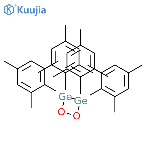 1,2,3,4-DIOXADIGERMETANE, 3,3,4,4-TETRAKIS(2,4,6-TRIMETHYLPHENYL)- structure