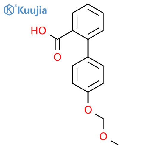 [1,1'-Biphenyl]-2-carboxylic acid, 4'-(methoxymethoxy)- structure