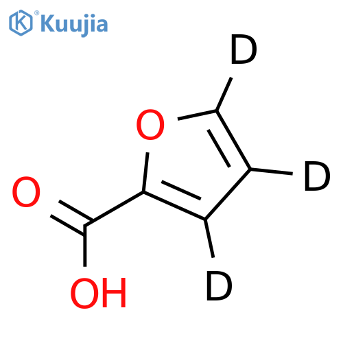 2-Furoic Acid-d3 structure