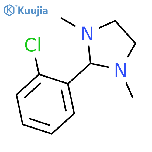 IMIDAZOLIDINE, 2-(CHLOROPHENYL)-1,3-DIMETHYL- structure