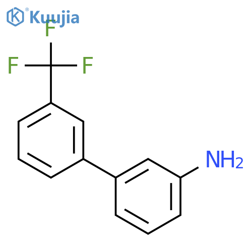 3`-(Trifluoromethyl)-biphenyl-3-ylamine structure
