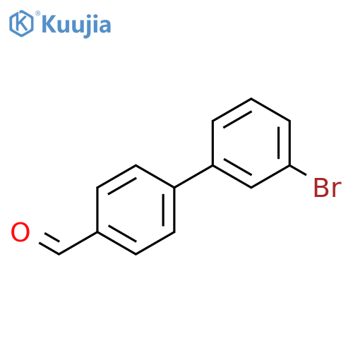 3'-Bromo-1,1’-biphenyl-4-carbaldehyde structure