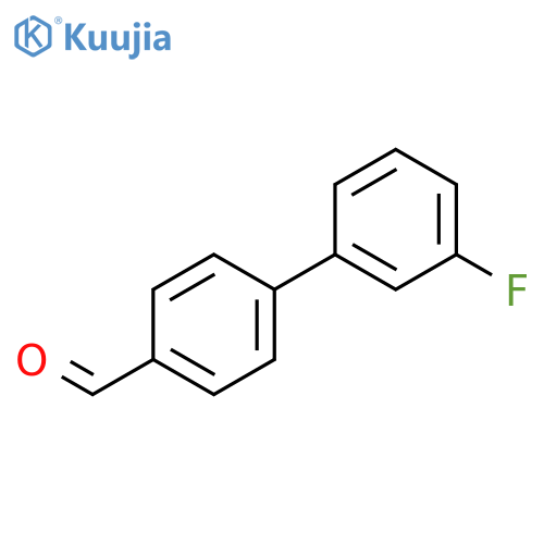 3'-Fluoro-[1,1'-biphenyl]-4-carbaldehyde structure