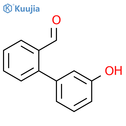 3'-Hydroxy-1,1'-biphenyl-2-carboxaldehyde structure