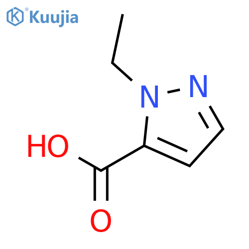 1-Ethyl-1H-pyrazole-5-carboxylic acid structure