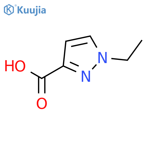 1-Ethyl-1H-pyrazole-3-carboxylic acid structure